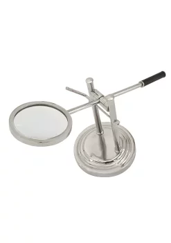 Best Pirce ⌛ Traditional Aluminum Magnifying Glass by Monroe Lane 🔔 -Monroe Lane Sales Belk 21375