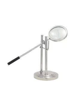 Best Pirce ⌛ Traditional Aluminum Magnifying Glass by Monroe Lane 🔔 -Monroe Lane Sales Belk 21376