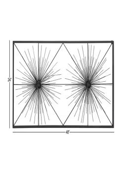 Cheap 😍 Contemporary Metal Wall Decor by Monroe Lane 🔔 -Monroe Lane Sales Belk 21382