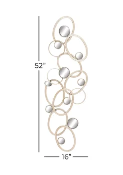 Best reviews of 👏 Glam Metal Wall Decor by Monroe Lane ⌛ -Monroe Lane Sales Belk 21399