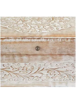 Coupon ✨ Coastal Mango Wood Box - Set of 3 by Monroe Lane 👍 -Monroe Lane Sales Belk 21411