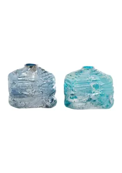 Flash Sale ✨ Contemporary Glass Vase - Set of 2 by Monroe Lane 🥰