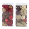 Best Pirce 🔥 Traditional Dried Plant Orbs & Vase Filler - Set of 2 by Monroe Lane 🥰