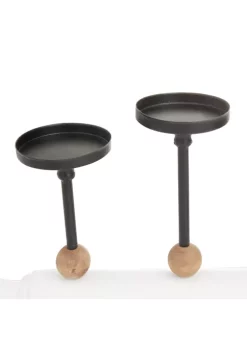 Deals 🔔 Metal Modern Farmhouse Candle Holder by Monroe Lane ⌛ -Monroe Lane Sales Belk 21478