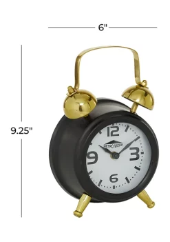 Deals 😀 Traditional Stainless Steel Clock by Monroe Lane ⌛ -Monroe Lane Sales Belk 21481