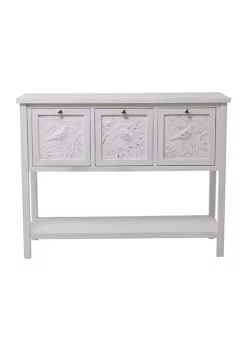 Best Sale 🌟 Farmhouse Wood Console Table by Monroe Lane 😉 -Monroe Lane Sales Belk 21492