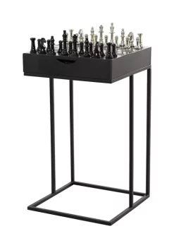 Buy 🎁 Contemporary Aluminum Accent Table by Monroe Lane 🔔 -Monroe Lane Sales Belk 21504