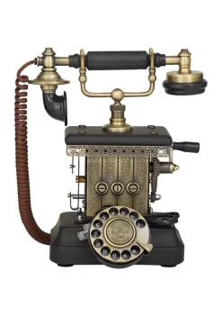 Cheapest 👏 Vintage Metal Telephone by Monroe Lane 🔥