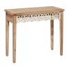 Outlet 🌟 Farmhouse Wood Console Table by Monroe Lane 🛒