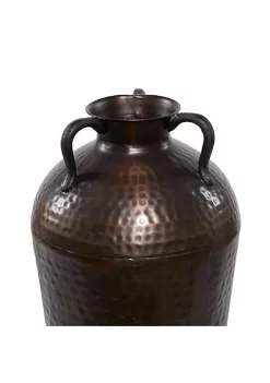 Coupon 😉 Rustic Metal Vase by Monroe Lane 👍 -Monroe Lane Sales Belk 21552