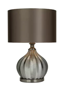 New ๐ Transitional Polyester Table Lamp by Monroe Lane โ
