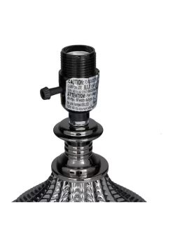 New 🛒 Transitional Polyester Table Lamp by Monroe Lane ⌛ -Monroe Lane Sales Belk 21558