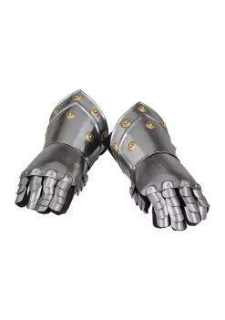 Flash Sale 🔔 Vintage Metal Armor Gloves - Set of 2 by Monroe Lane 💯 -Monroe Lane Sales Belk 21607