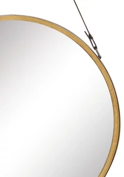 Coupon 😍 Modern Metal Wall Mirror by Monroe Lane 🔥 -Monroe Lane Sales Belk 21684