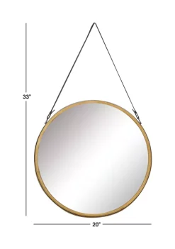 Coupon 😍 Modern Metal Wall Mirror by Monroe Lane 🔥 -Monroe Lane Sales Belk 21685