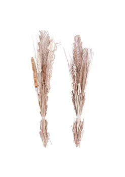 Flash Sale 🥰 Coastal Wood Natural Foliage - Set of 2 by Monroe Lane 🌟