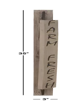 Buy ✨ Fir Farmhouse Wall Décor by Monroe Lane 💯 -Monroe Lane Sales Belk 21733