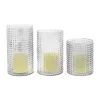 Best Pirce 👍 Glass Traditional Candle Holder Set of 3 by Monroe Lane 🎉