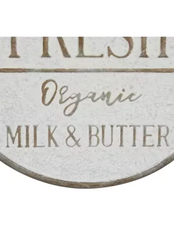 Buy 🤩 Farmhouse Metal Wall Decor by Monroe Lane 🥰 -Monroe Lane Sales Belk 21773