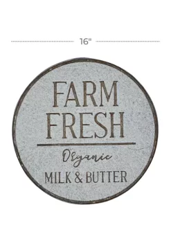 Buy 🤩 Farmhouse Metal Wall Decor by Monroe Lane 🥰 -Monroe Lane Sales Belk 21775