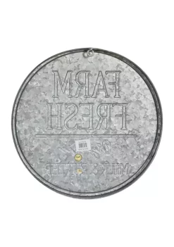 Buy 🤩 Farmhouse Metal Wall Decor by Monroe Lane 🥰 -Monroe Lane Sales Belk 21776