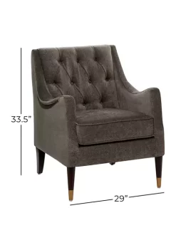 Hot Sale 🛒 Contemporary Fabric Accent Chair by Monroe Lane 🌟 -Monroe Lane Sales Belk 21788