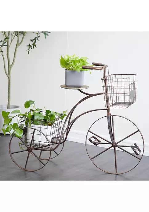 New 🔥 Farmhouse Metal Plantstand by Monroe Lane 👍 2 New 🔥 Farmhouse Metal Plantstand by Monroe Lane 👍 - Image 2