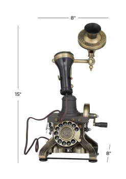 Best reviews of 🎉 Vintage Metal Telephone by Monroe Lane ✨ -Monroe Lane Sales Belk 21814