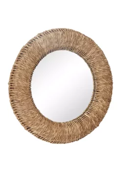 Coupon 🥰 Bohemian Dried Plant Wall Mirror by Monroe Lane 👍 -Monroe Lane Sales Belk 21821