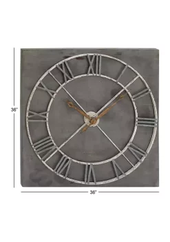 New ✔️ Industrial Wood Wall Clock by Monroe Lane ⌛ 9 New ✔️ Industrial Wood Wall Clock by Monroe Lane ⌛ -Monroe Lane Sales Belk 21843