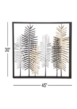 Cheapest 🛒 Modern Metal Wall Decor by Monroe Lane 🔥 -Monroe Lane Sales Belk 21849
