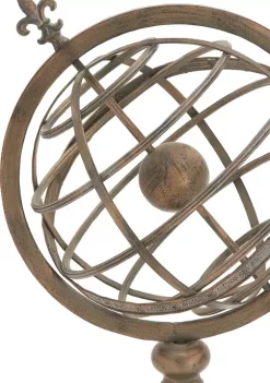 Promo ⭐ Traditional Metal Globe by Monroe Lane 👍 -Monroe Lane Sales Belk 21862