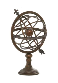Promo ⭐ Traditional Metal Globe by Monroe Lane 👍 -Monroe Lane Sales Belk 21864