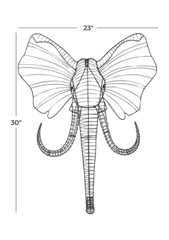 Flash Sale 💯 Industrial Metal Wall Decor by Monroe Lane ✨ -Monroe Lane Sales Belk 2192
