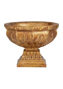 Outlet 🔔 Traditional Polystone Decorative Bowl by Monroe Lane ✨ -Monroe Lane Sales Belk 21948