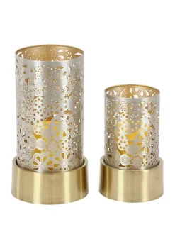 Deals π₯° Iron Eclectic Lantern Set of 2 by Monroe Lane β