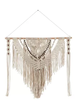 Best Sale 🛒 Bohemian Cotton Wall Decor by Monroe Lane 🧨