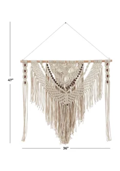 Best Sale 🛒 Bohemian Cotton Wall Decor by Monroe Lane 🧨 -Monroe Lane Sales Belk 2204