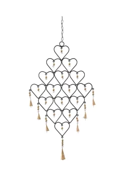 Discount 🥰 Industrial Metal Windchime by Monroe Lane 😀