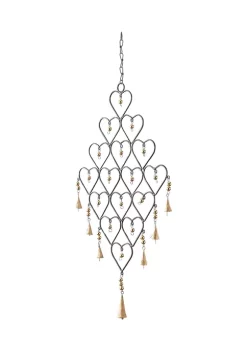 Discount 🥰 Industrial Metal Windchime by Monroe Lane 😀 -Monroe Lane Sales Belk 22068
