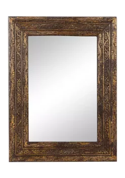 Cheap π Rustic Wood Wall Mirror by Monroe Lane π