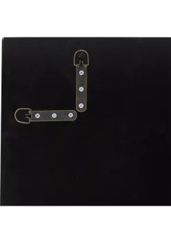 Wholesale 🔥 Glam Wood Wall Mirror by Monroe Lane 🤩 -Monroe Lane Sales Belk 22086