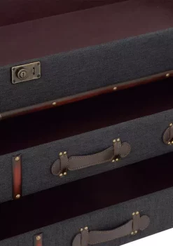 New ✨ Traditional Linen Coffee Table by Monroe Lane 🥰 -Monroe Lane Sales Belk 22090