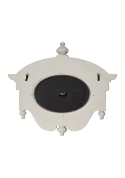 Discount ⌛ Fiberglass Wall Clock by Monroe Lane 🤩 -Monroe Lane Sales Belk 22098