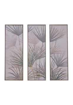 Cheapest 🥰 Traditional Canvas Framed Wall Art - Set of 3 by Monroe Lane ❤️ -Monroe Lane Sales Belk 22111