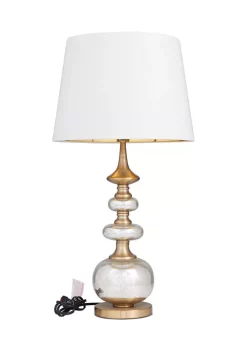 Coupon 🤩 Transitional Linen Buffet Lamp by Monroe Lane ❤️ -Monroe Lane Sales Belk 22136