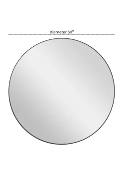 Promo ✨ Contemporary Wood Wall Mirror by Monroe Lane 💯 -Monroe Lane Sales Belk 22171