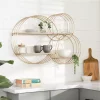 Best Sale 🛒 Contemporary Metal Wall Shelf by Monroe Lane 🤩