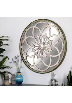 Best reviews of 🔥 Vintage Wood Wall Mirror by Monroe Lane 🔥