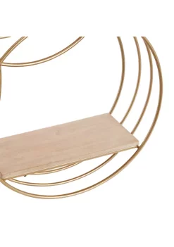 Best Sale 🛒 Contemporary Metal Wall Shelf by Monroe Lane 🤩 -Monroe Lane Sales Belk 22191